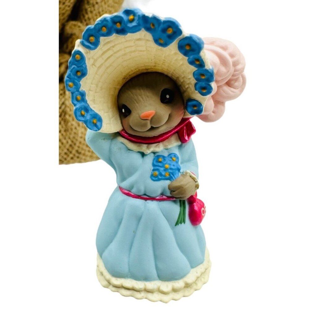 Hallmark Keepsake Springtime Bonnets Easter Series 1995 Ornament Vintage w/ Box